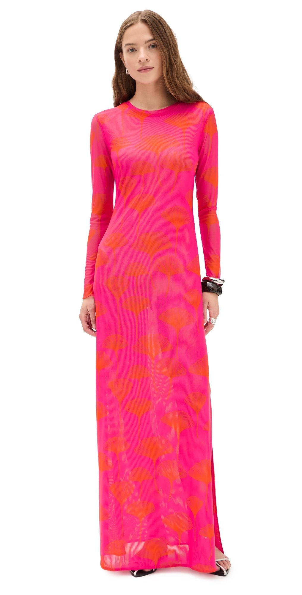 Eywasouls Malibu Scarlet Dress Fuchsia Frenzy L