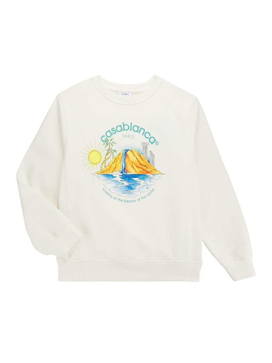 Little Boy's & Boy's Oasis Print Sweatshirt - Oasis - Size 7