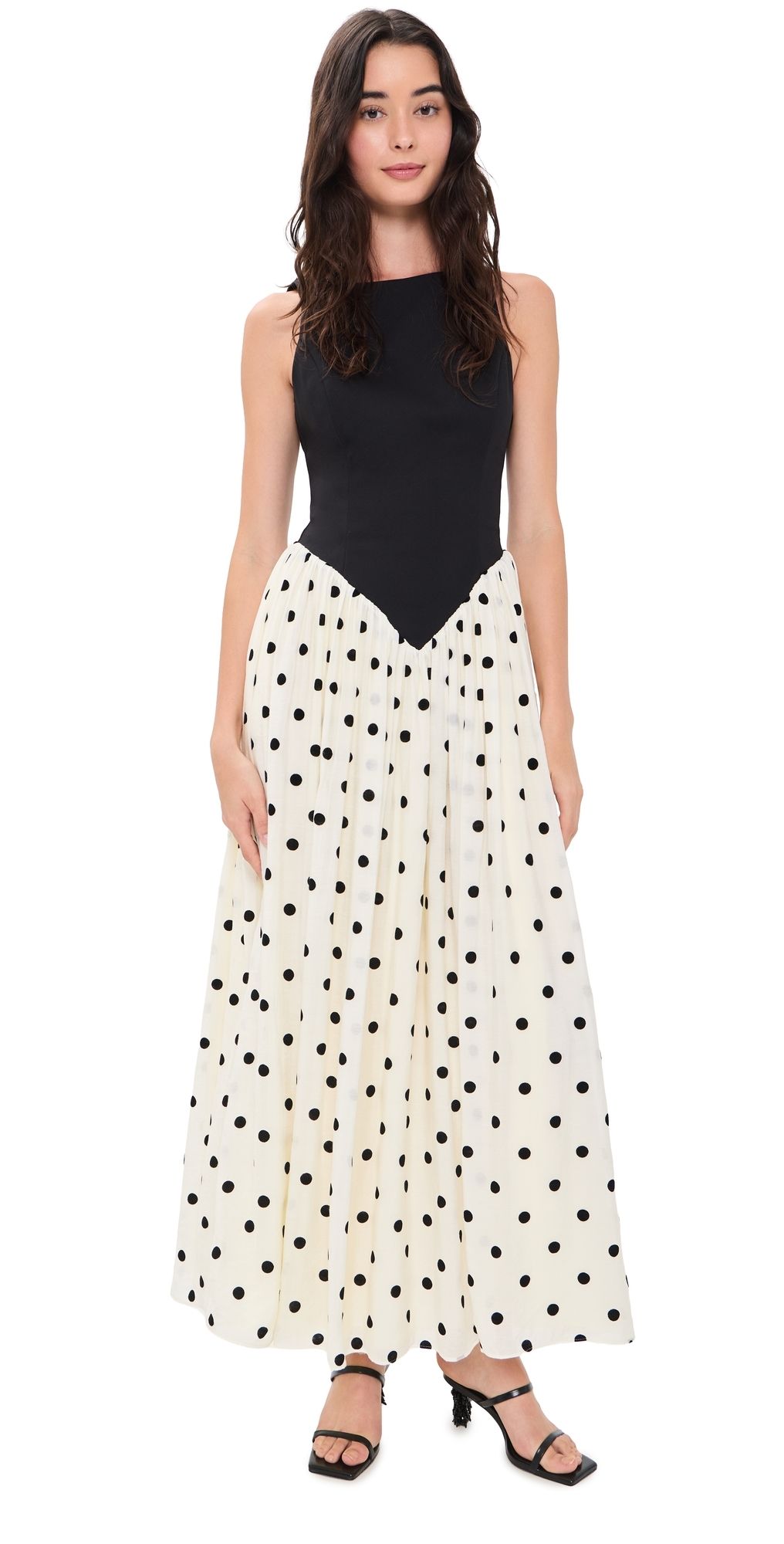 ROAME Pamela Dress Heirloom Dot XS
