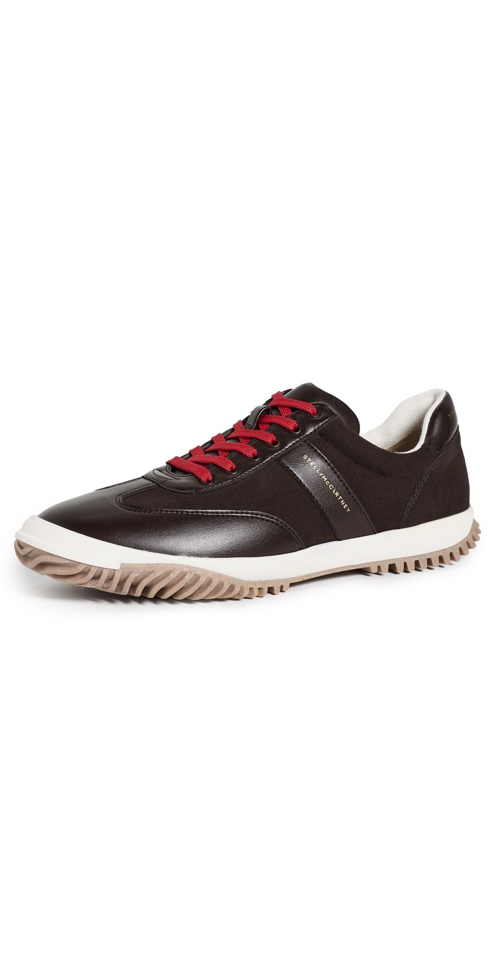 Stella McCartney Eco Outsole Alter Mat & Alter Suede Sneakers Coffee 41