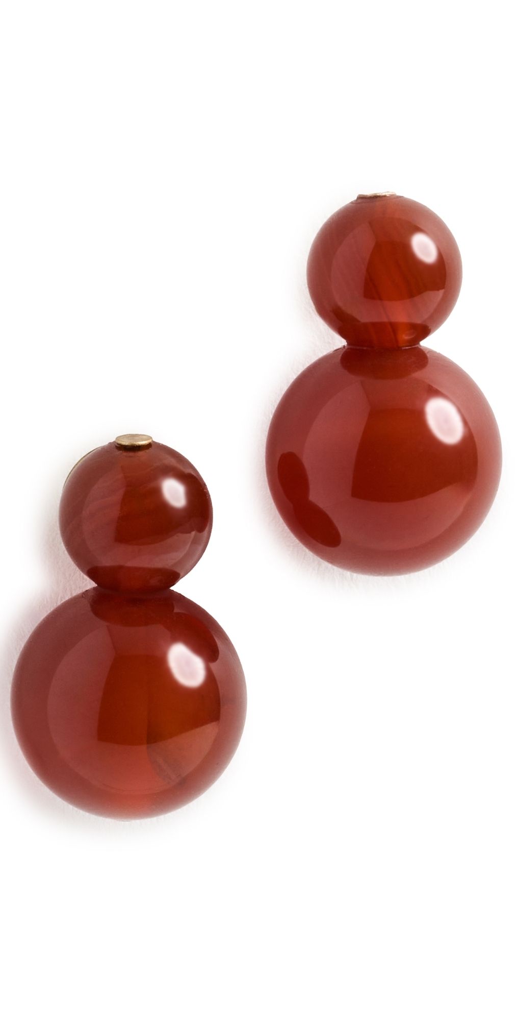 Jennifer Behr Cara Earrings Carnelian One Size