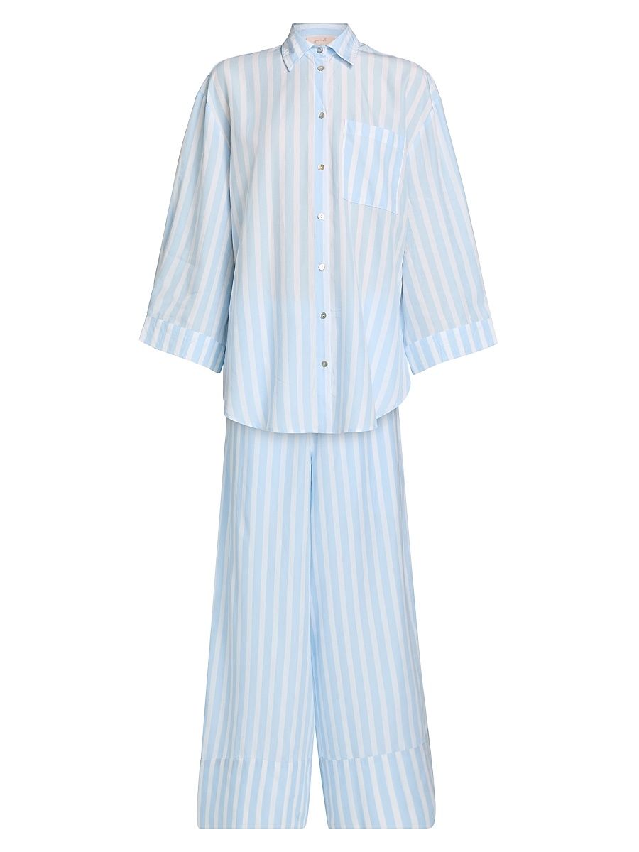 Women's Amelie Oversized Pajamas - Clear Sky - Size XL