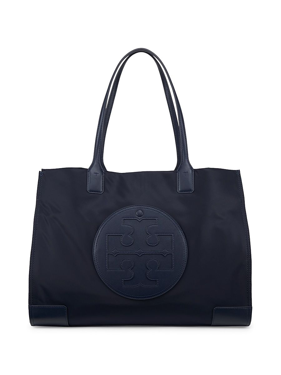 Women's Ella Logo Tote Bag - Tory Navy