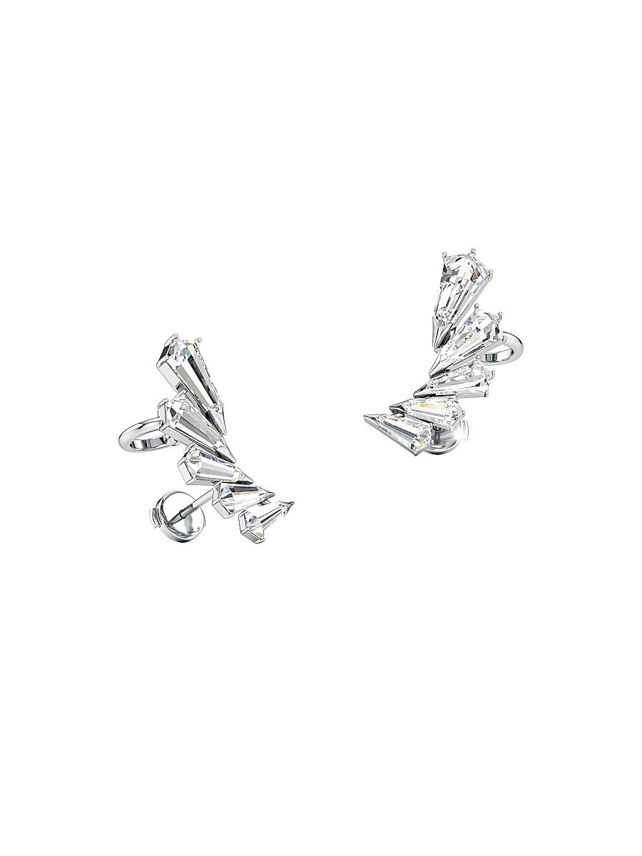 Women's Phoenix 18K White Gold & 2.80 TCW Lab-Grown Diamond Small Wing Stud Earrings - White Gold