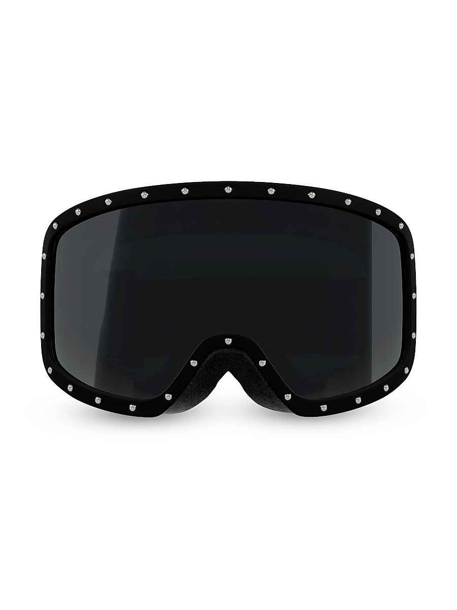 Women's Injected Ski Mask Goggles - Matte Black
