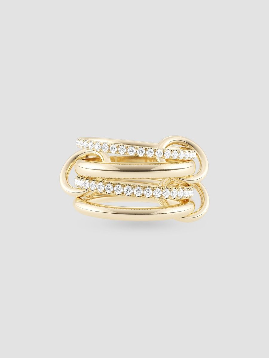 Spinelli Kilcollin Women's Galaxy Polaris 18K Yellow Gold & Diamond Ring - Yellow Gold - Size 7.5