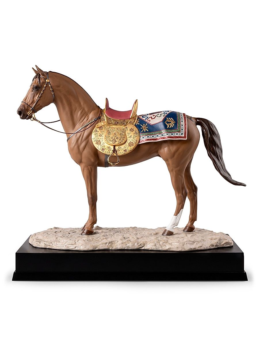 Cultures Of The World Karabakh Horse Porcelain Statue