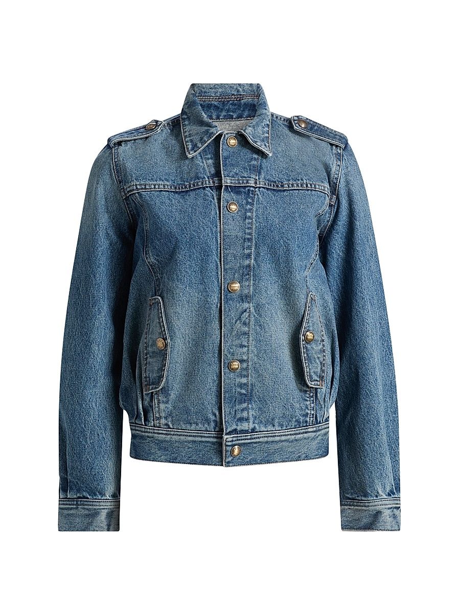 Women's Lorraine Denim Jacket - Rosebowl Wash - Size XS