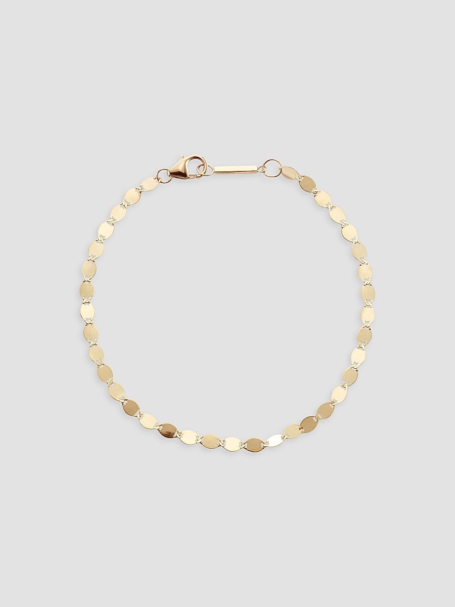 Women's 14K Gold Nude Chain Anklet - Gold