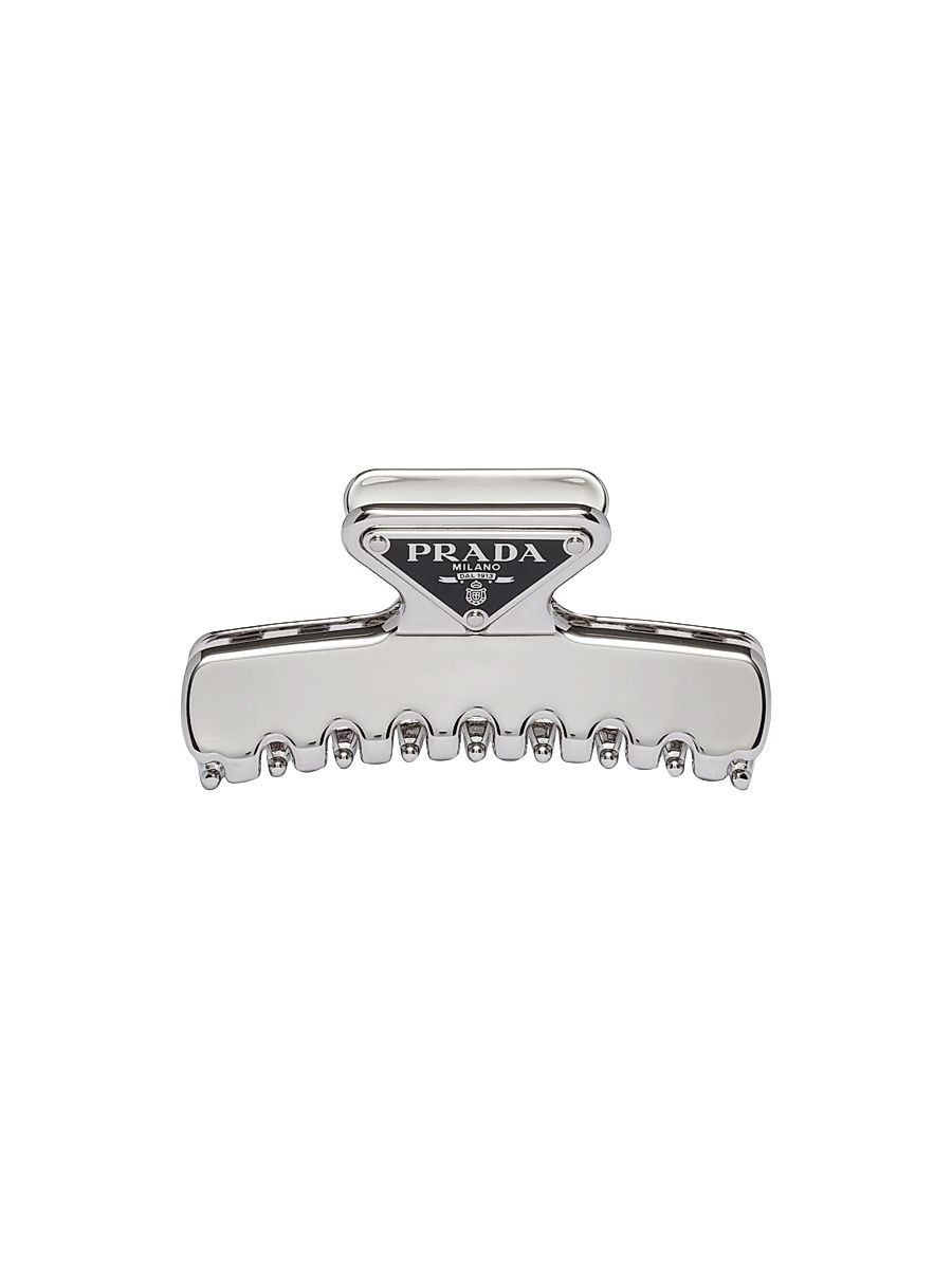 Women's Metal Hair Clip - Silver