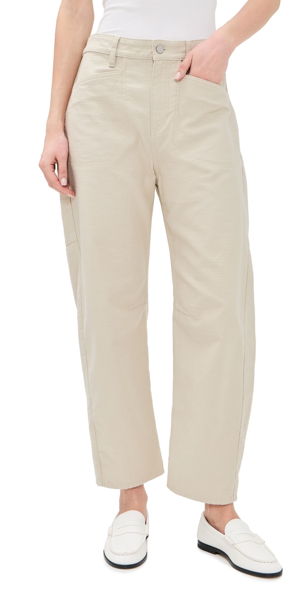 rag & bone Stevie Utility Tapered Pants Tan 24