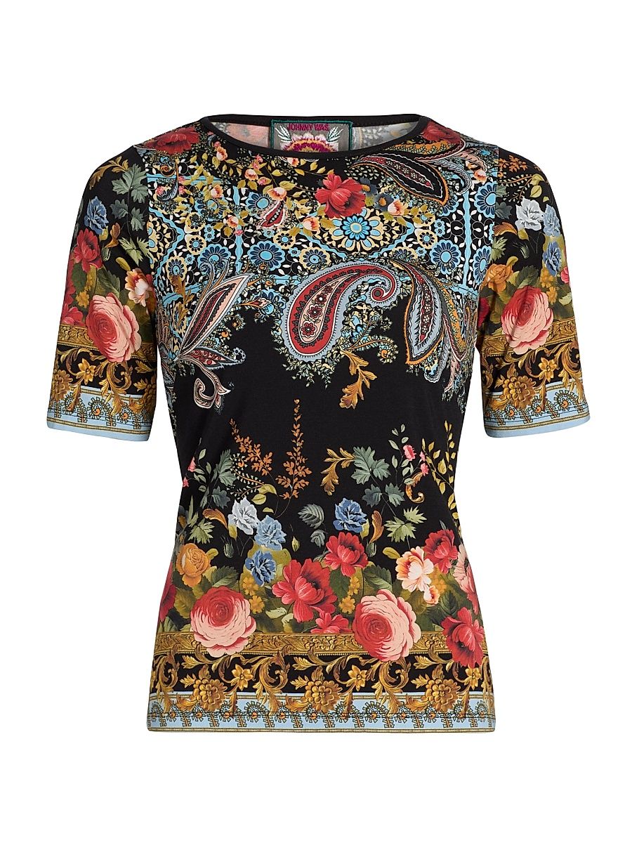 Women's Janie Favorite Crewneck T-Shirt - Leto - Size XL