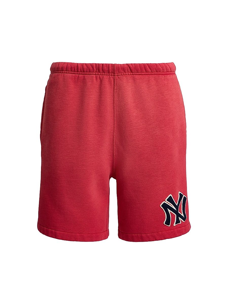 Men's Yankees Vintage Fleece Shorts - Sunrisered - Size Large