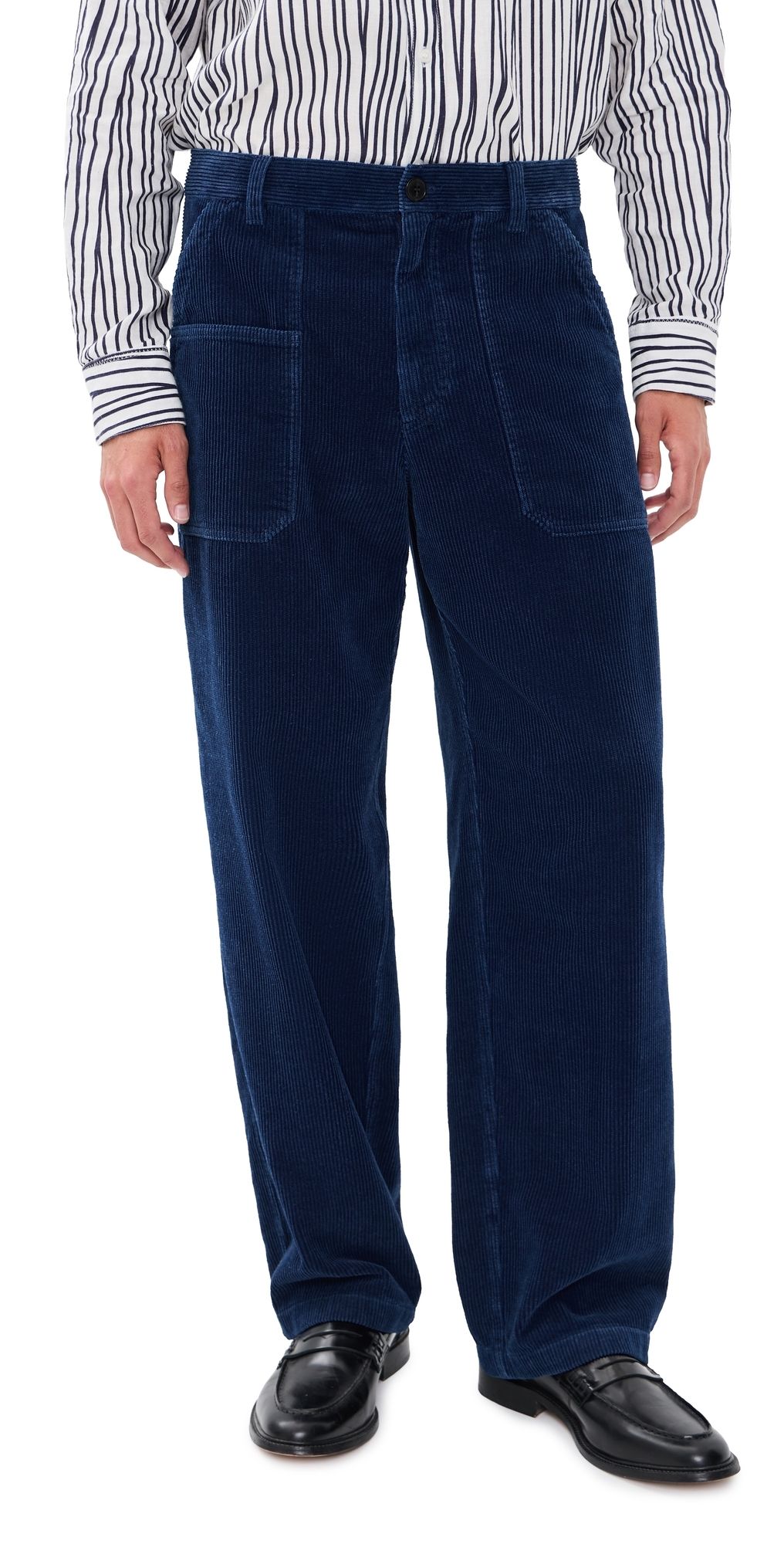 Isabel Marant Ablov Corduroy Pants Indigo 42