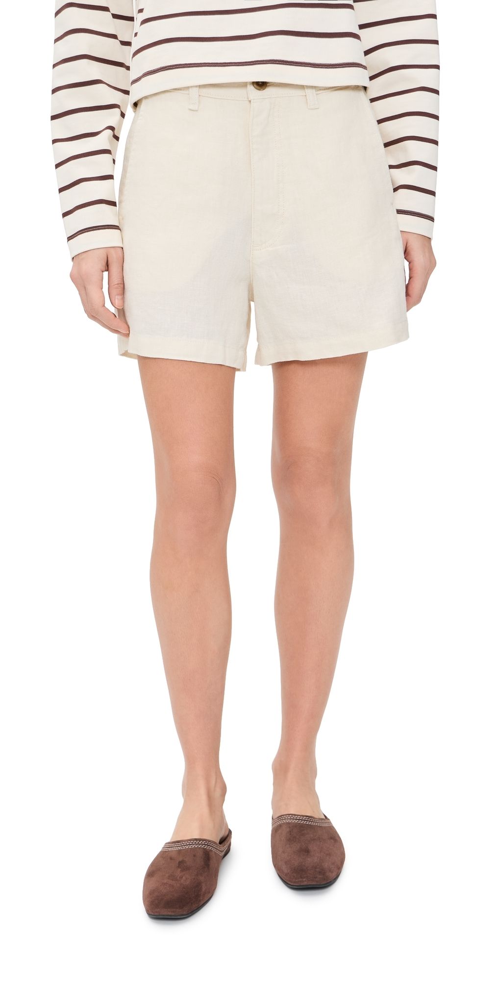 DL1961 Taylor Linen Shorts Flax (Linen) 29
