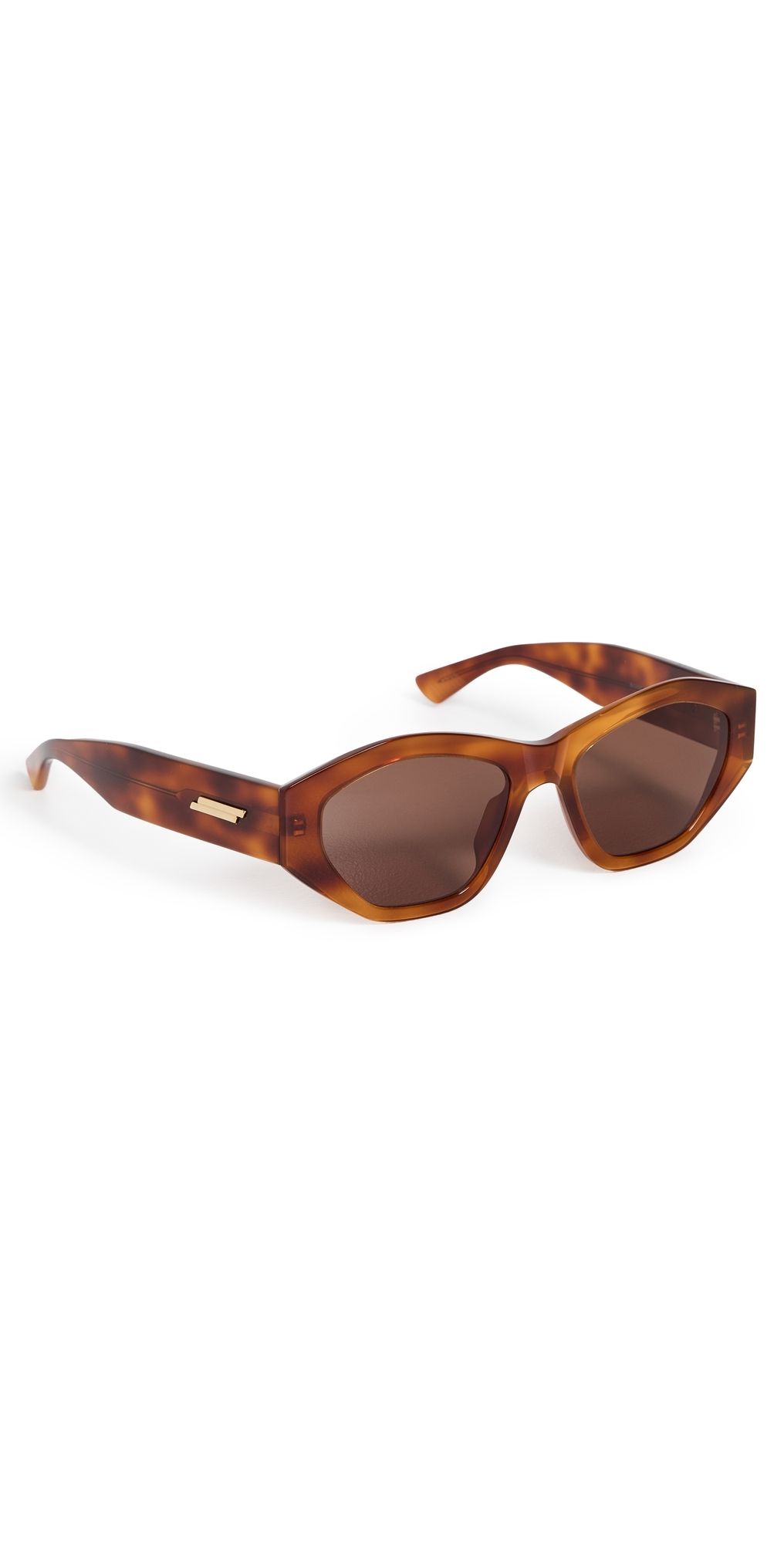 Bottega Veneta BV1408S Sunglasses Havana-Havana-Brown One Size