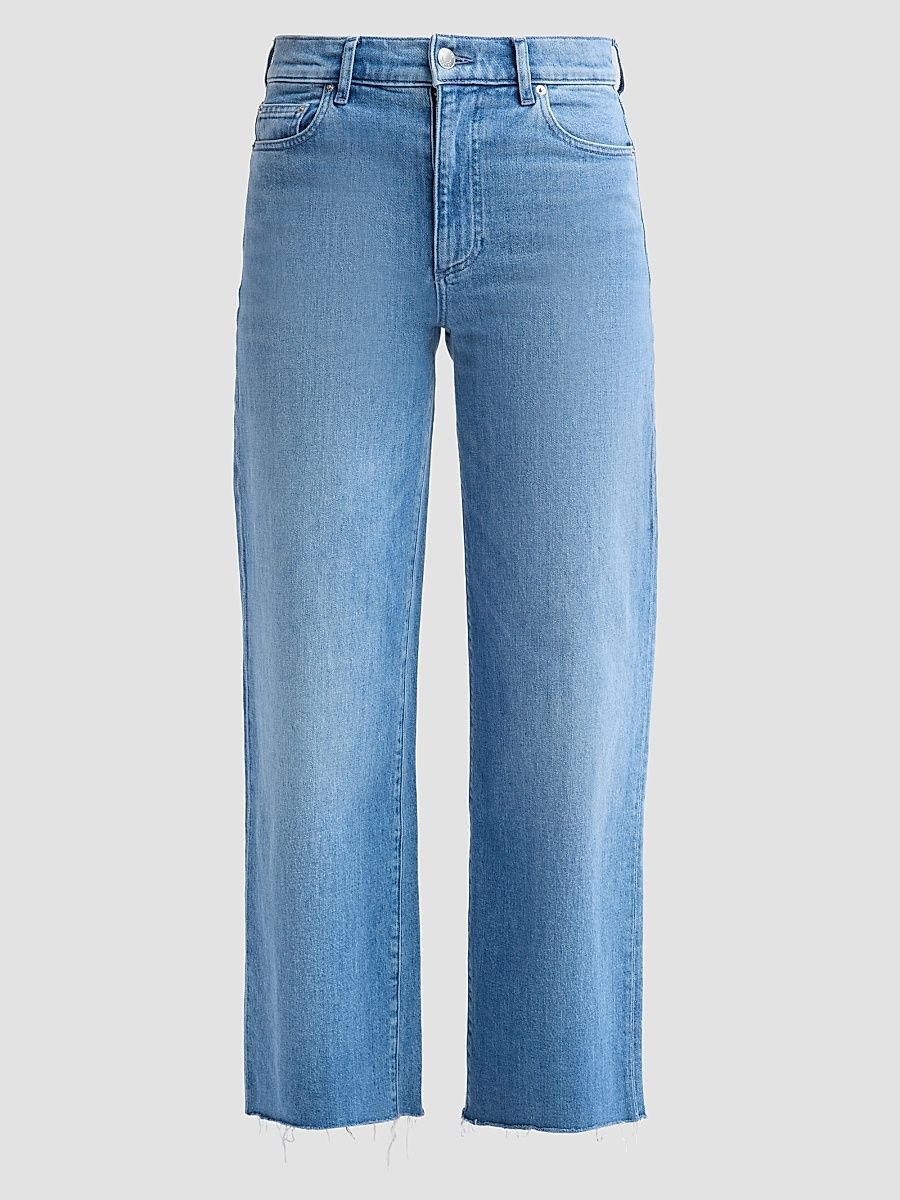 Women's Petite Column High-Rise Jeans - Blue Crush - Size 24