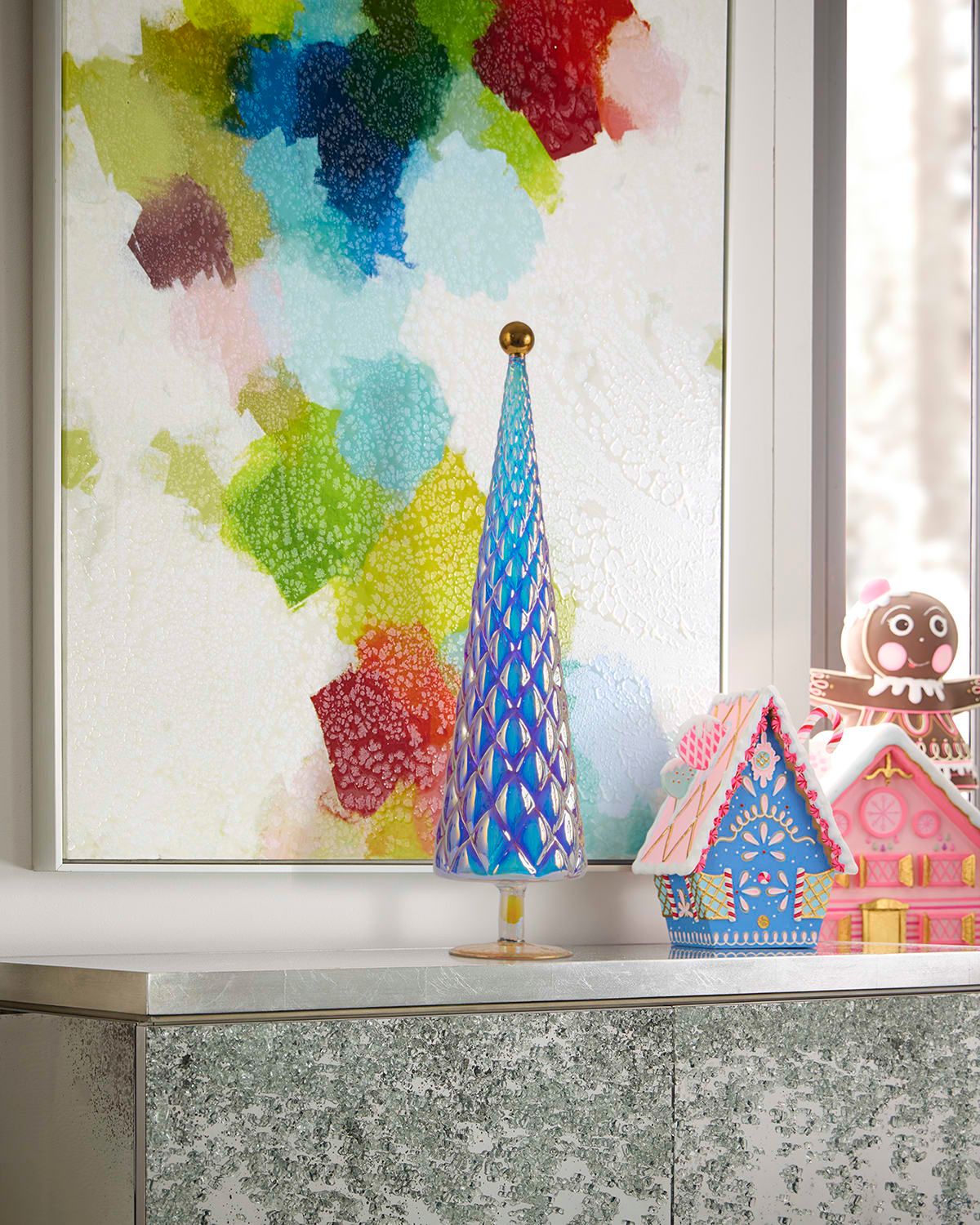 Opalescence 25" Glass Tree, Large