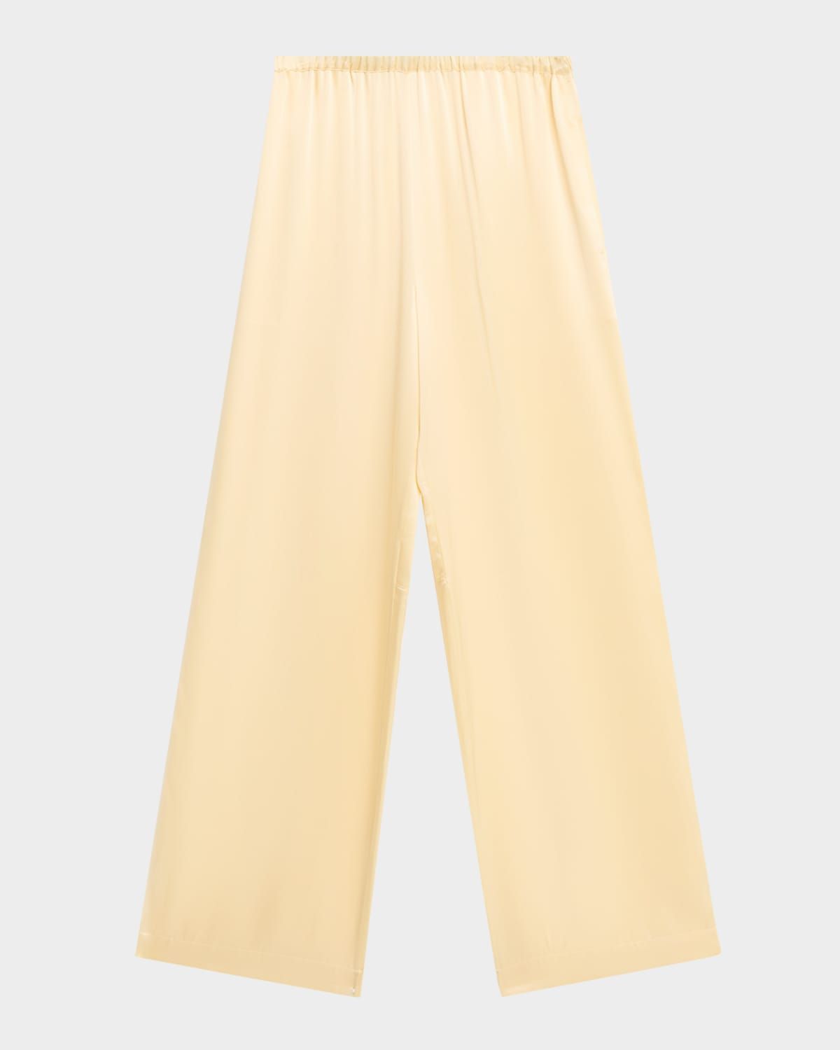 Lexi Wide-Leg Silk Pants