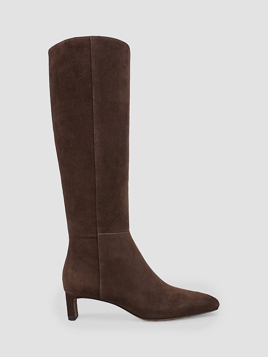 Women's Lilith Tall Suede Knee-High Boots - Cacao Brown - Size 11