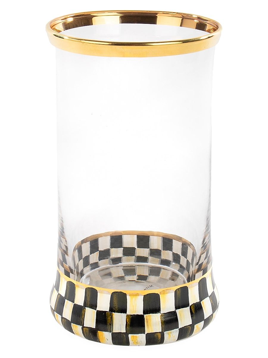 Courtly Check Highball Glass