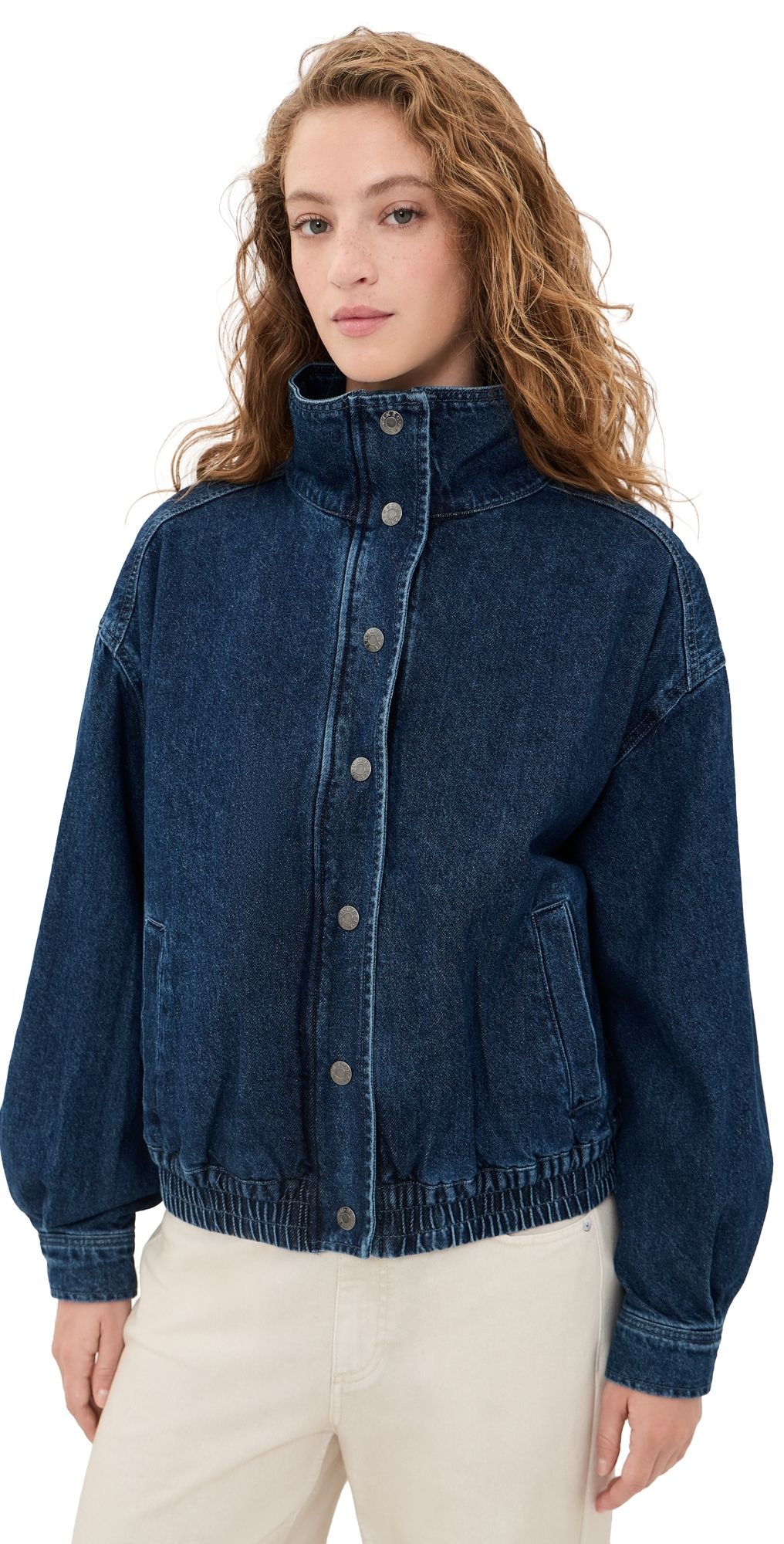 DAZE Phantom Funnel Neck Jacket Rush XS