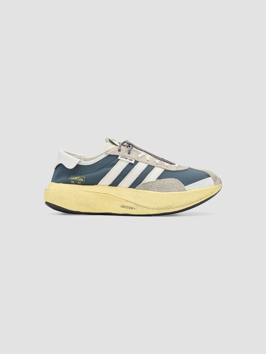 adidas Y-3 Men's adidas x Song Of The Mute SL 72 Pro Sneakers - White Yellow - Size 8