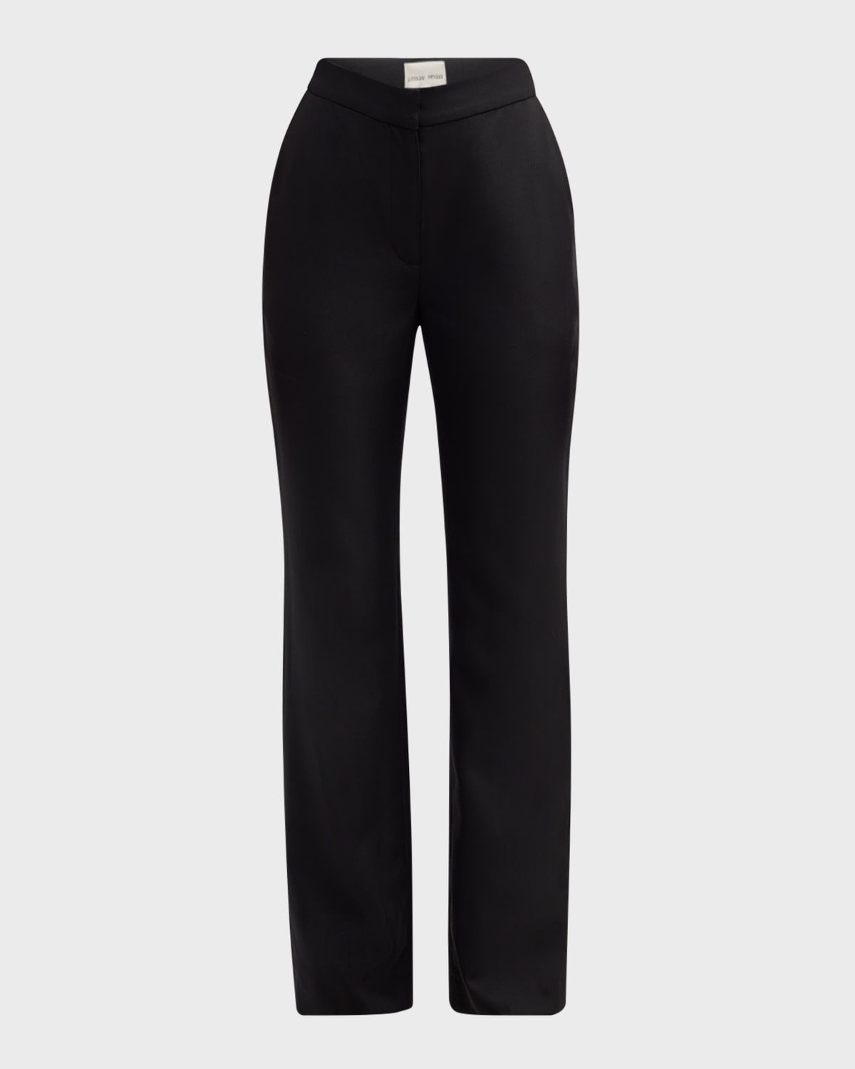 Kallisto Mid-Rise Straight-Leg Pants