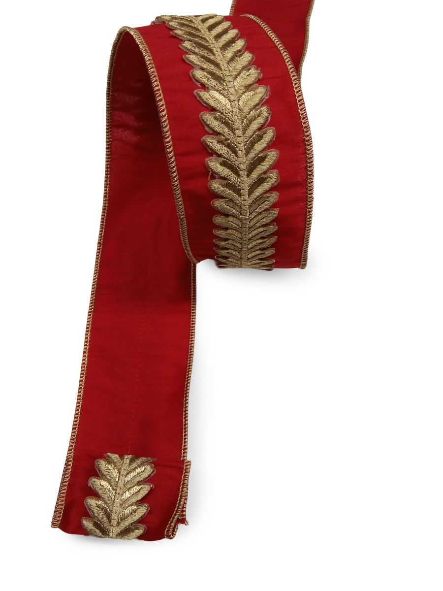 Winward Home Holiday Newness Dupion Laser Butterfly Trim Ribbon