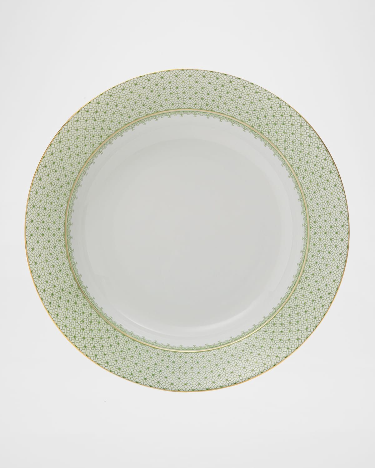 Apple Lace Rim Soup Bowl