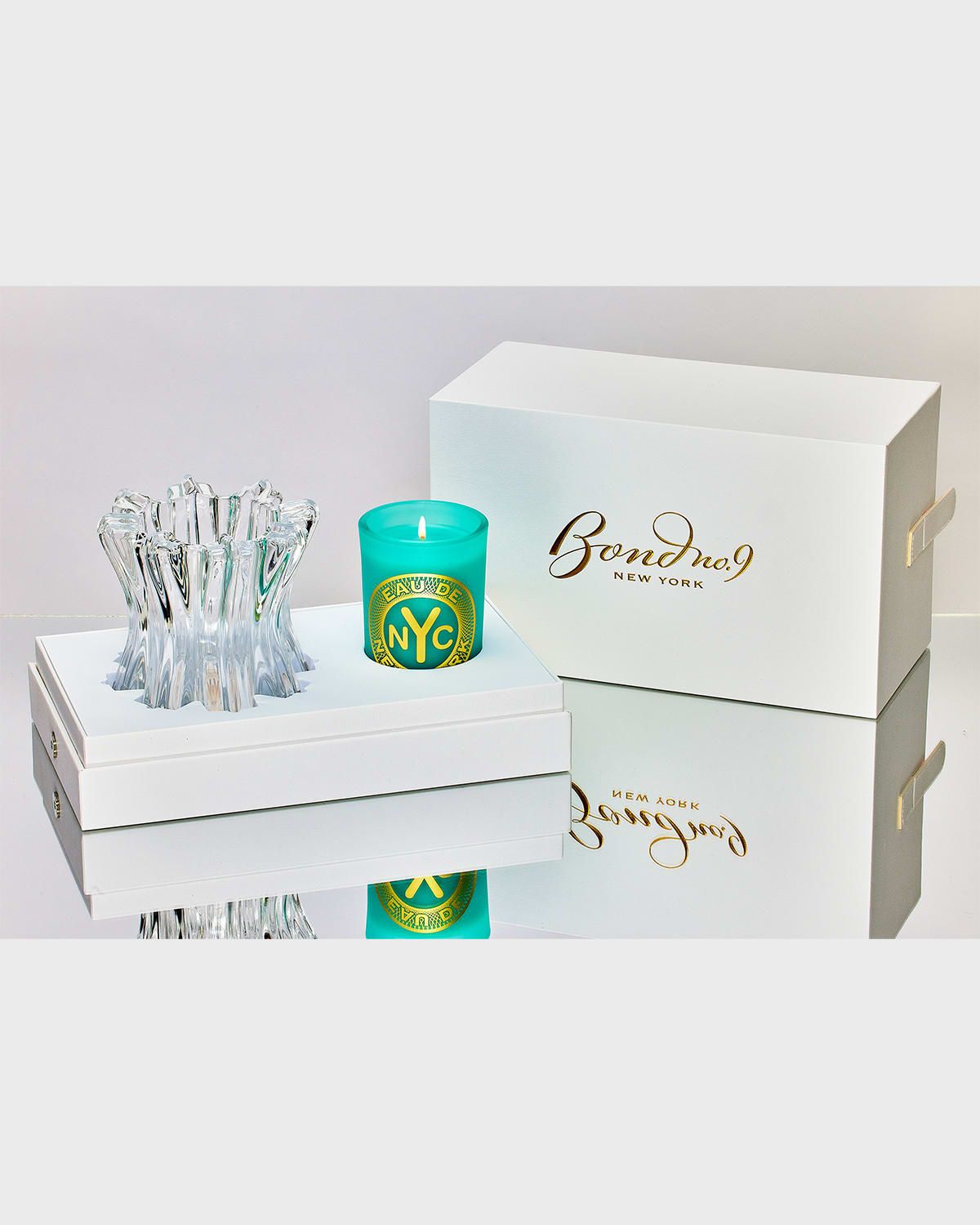 Eau de New York Refillable Candle Set