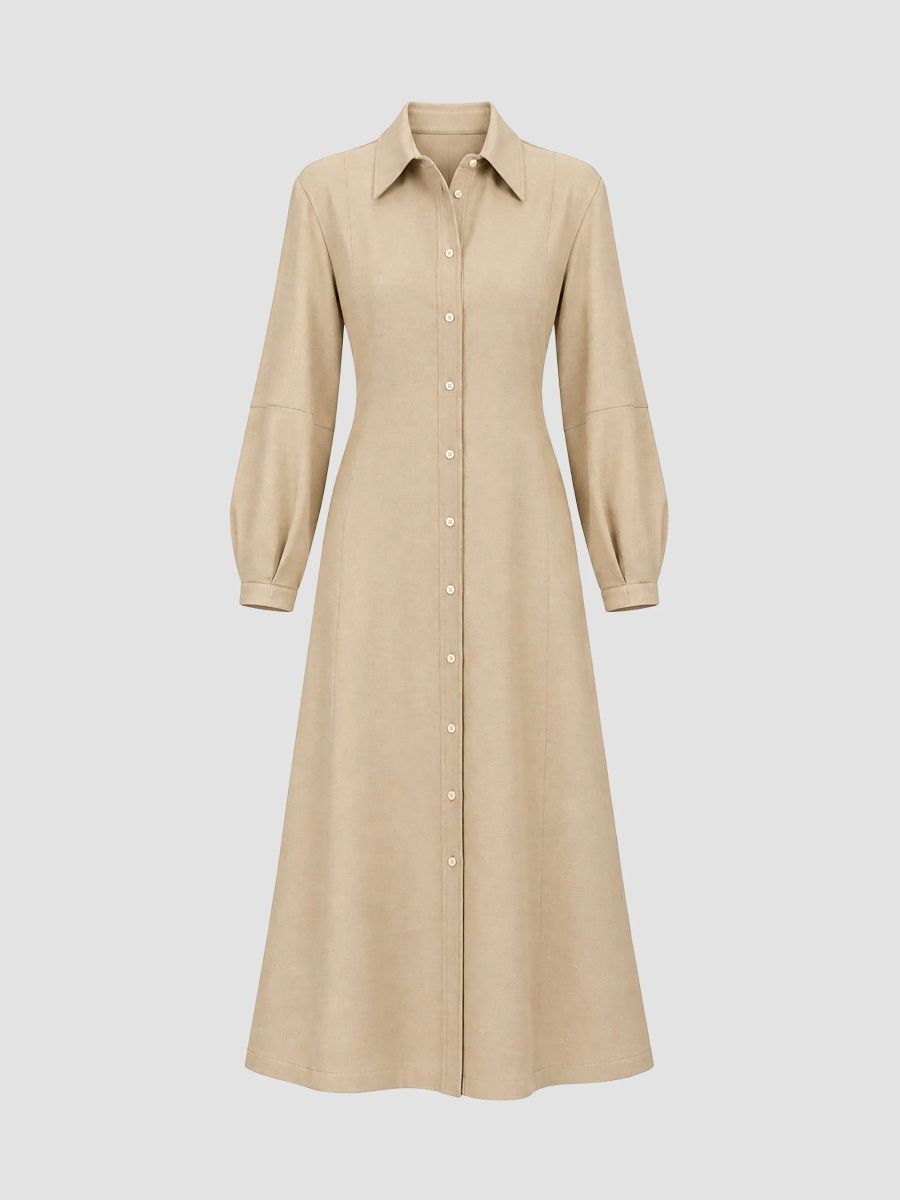 Callas Milano Women's Poet Fit and Flare Dress - Cashew - Size 0