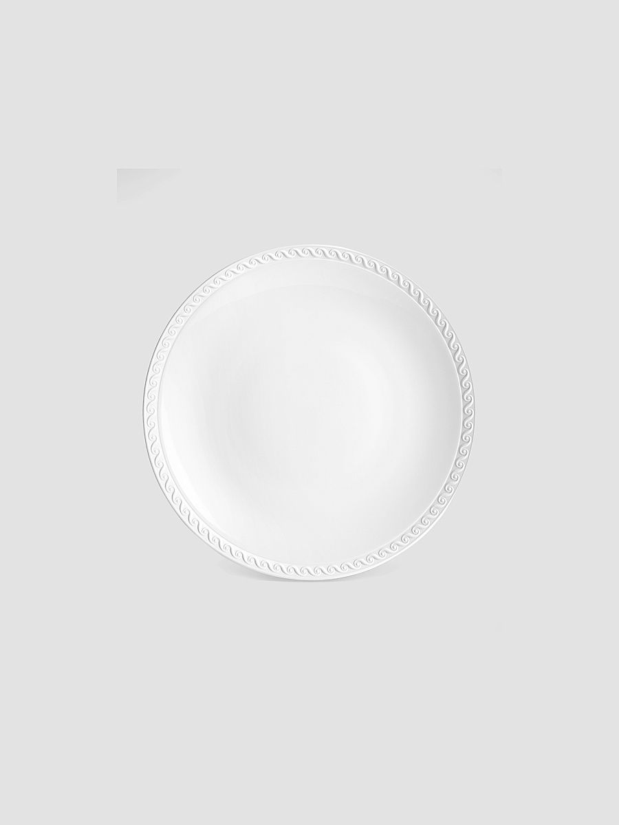 L'Objet Neptune Porcelain Dinner Plate - White