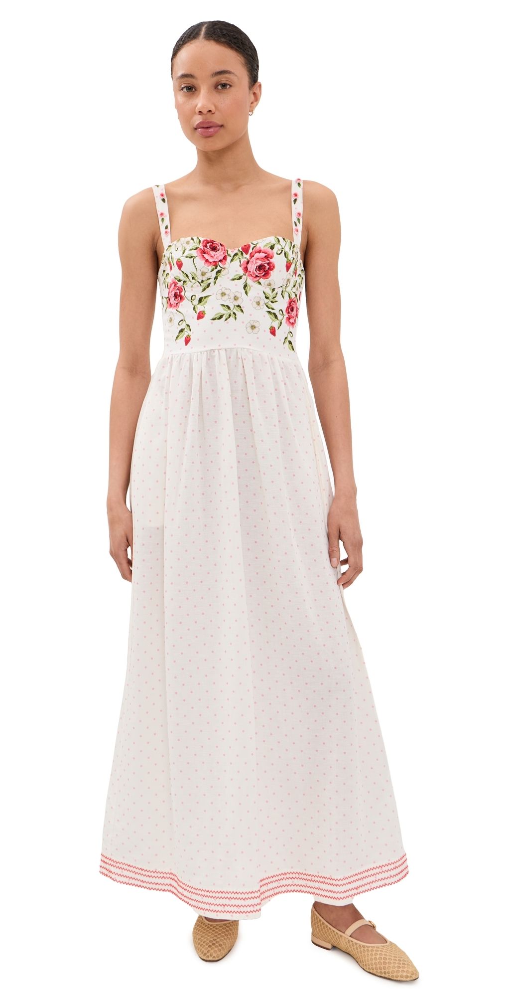 Agua Bendita Marcia Long Dress Pamuk S