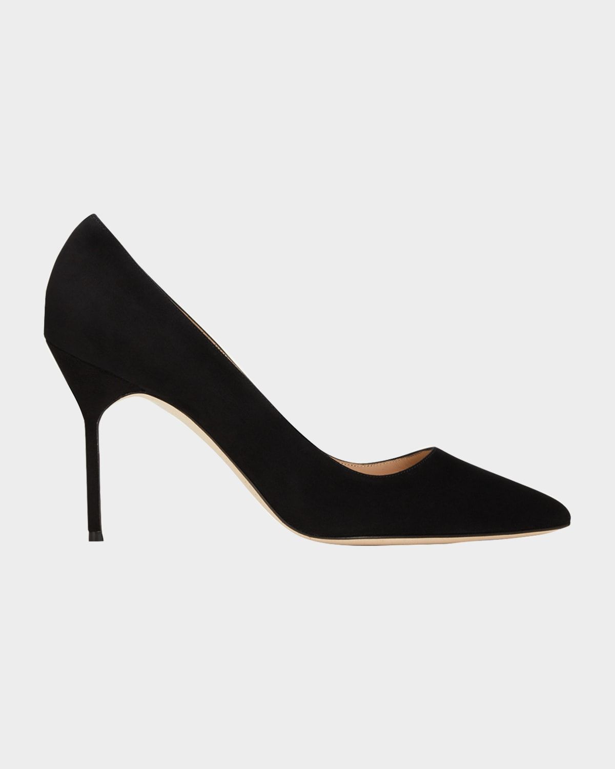 90mm BB Suede Pumps