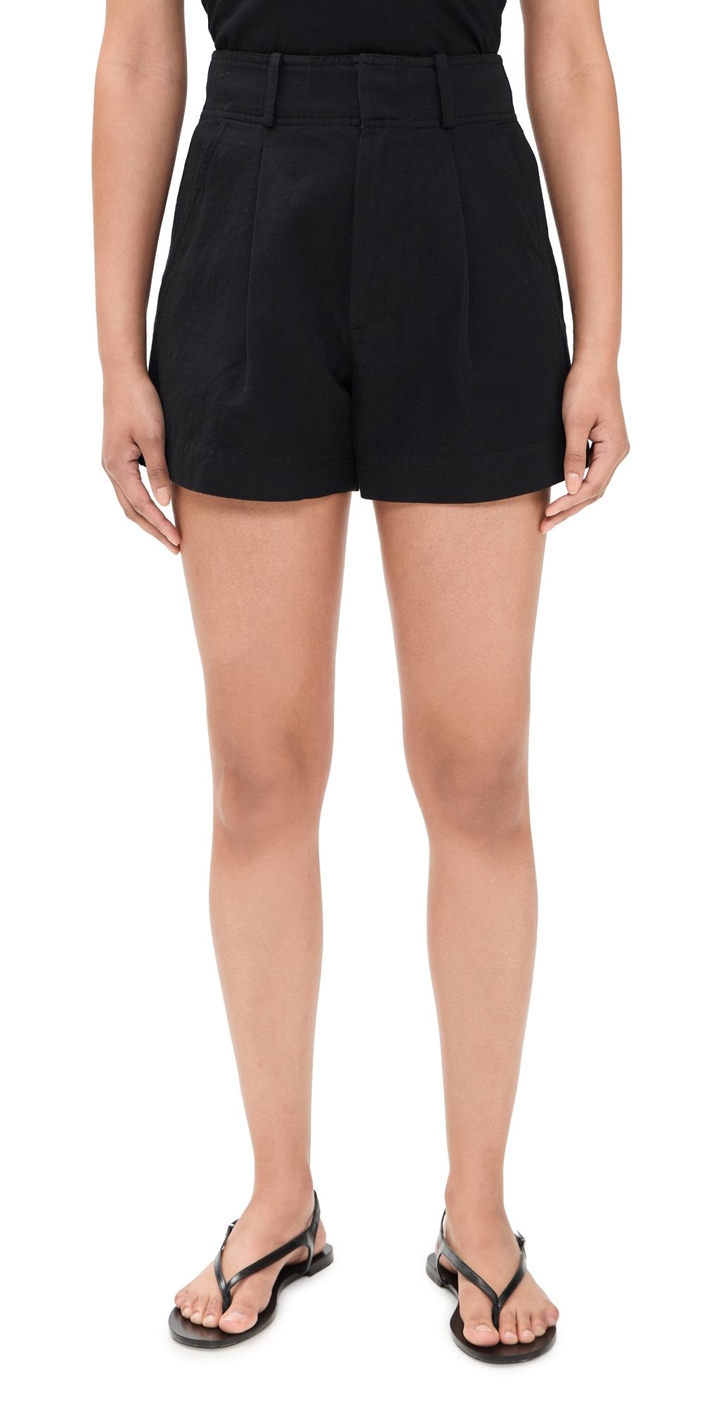 Apiece Apart Short Bari Shorts Black 8