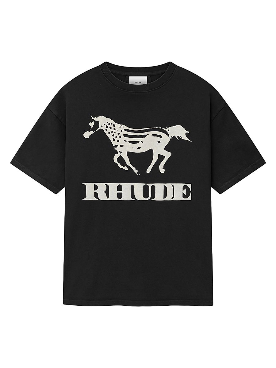 Men's Dinero Graphic T-Shirt - Vintage Black White - Size XL