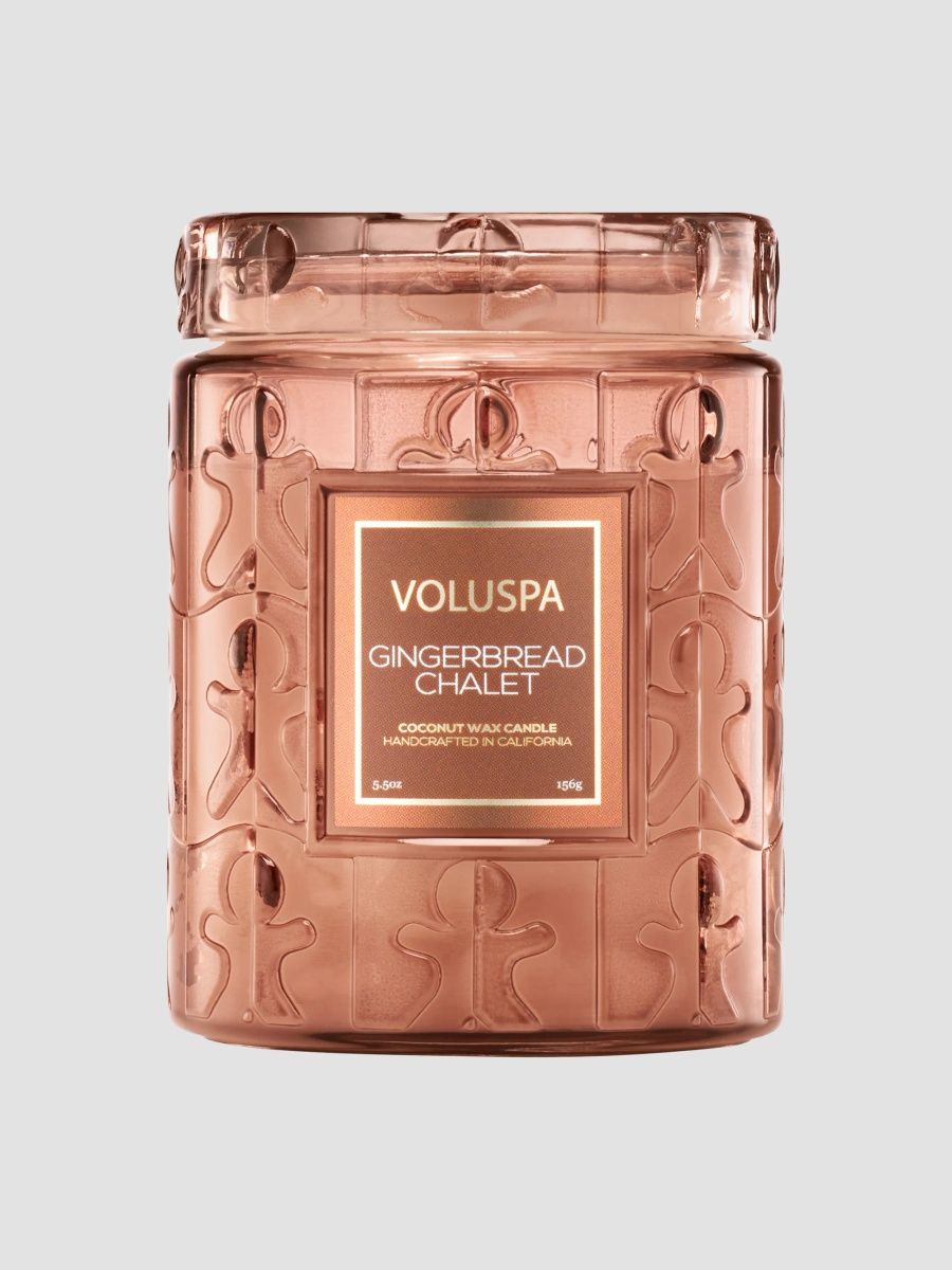 Voluspa Gingerbread Chalet Jar Candle