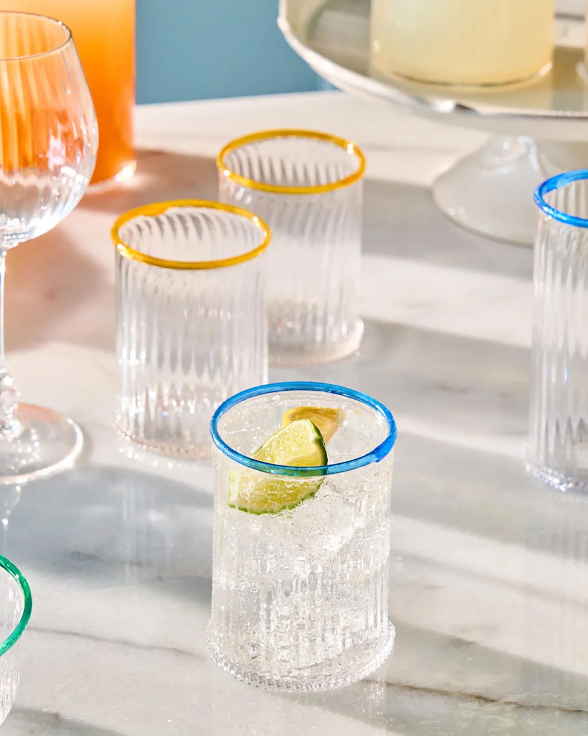 Nell Double Old-Fashioned Glass, 14 oz.