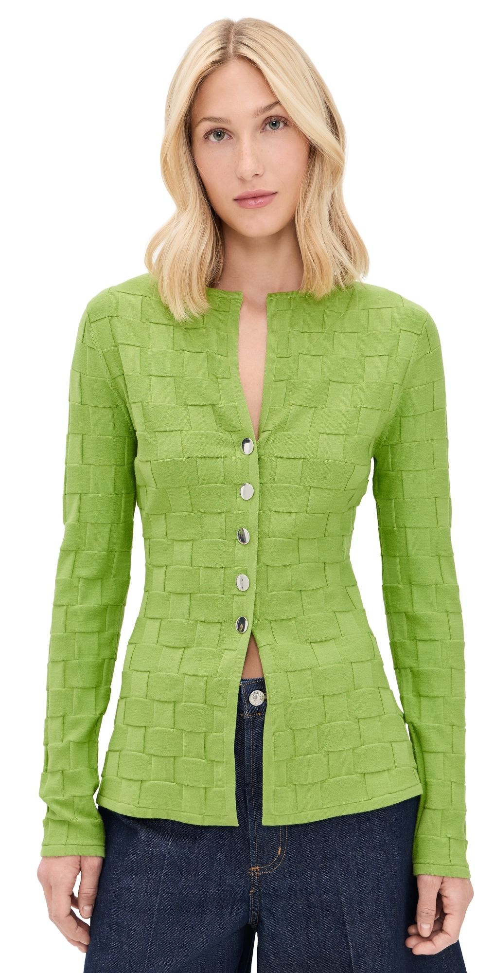 ALIGNE Olsen Knit Ted Shirt Apple 2
