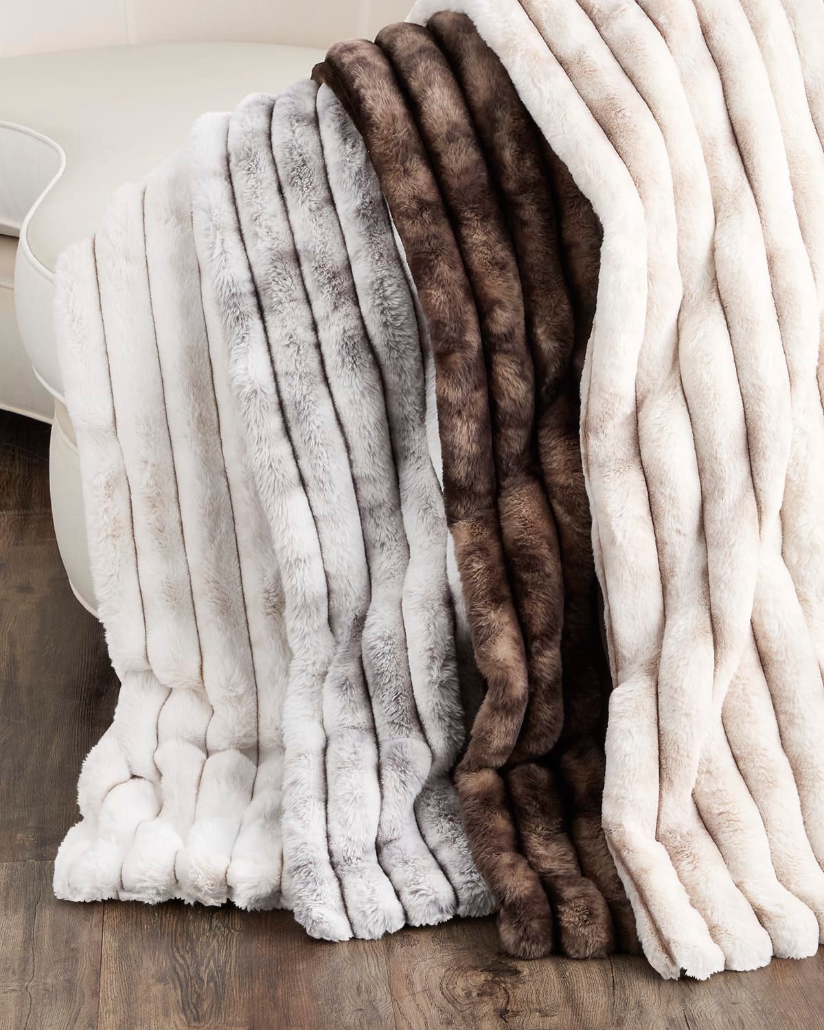 Summit Faux Fur Throw, 55" x 72"