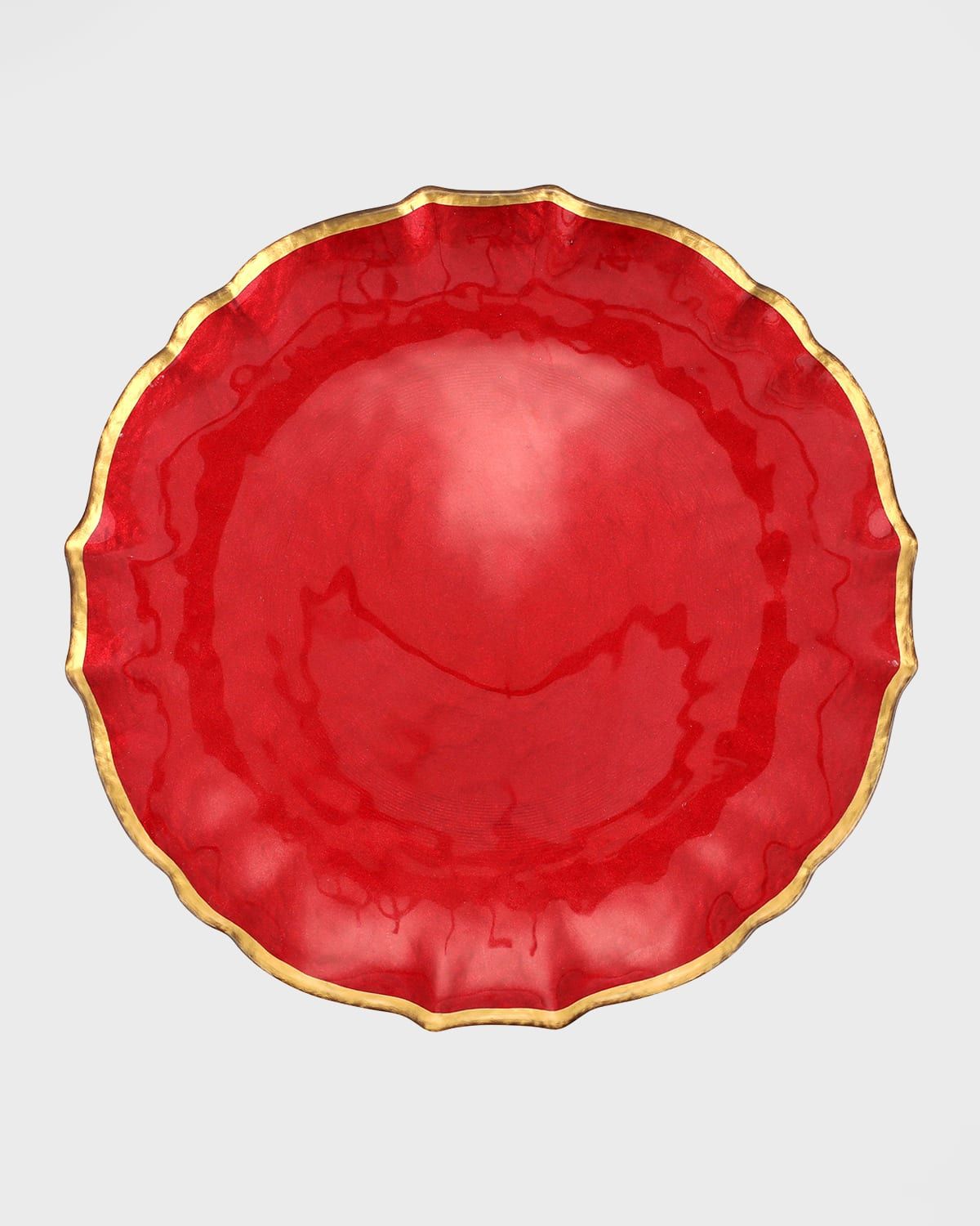 Baroque Glass Dinner Plate