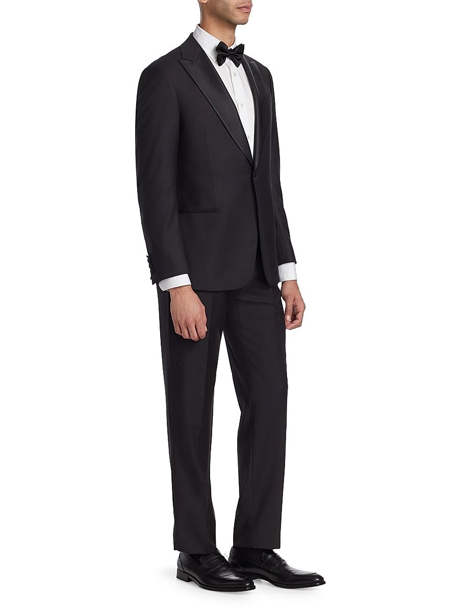 Men's G-Line Super Line Peak Tuxedo - Black - Size 46