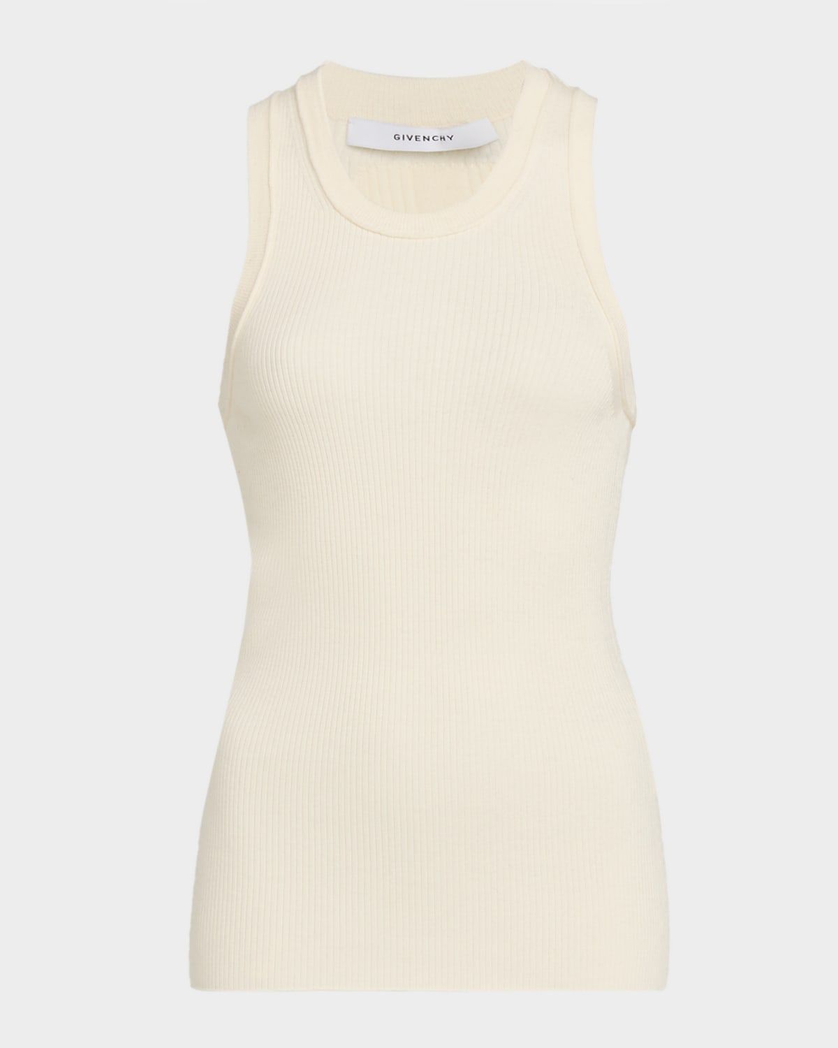 Wool Rib Tank Top