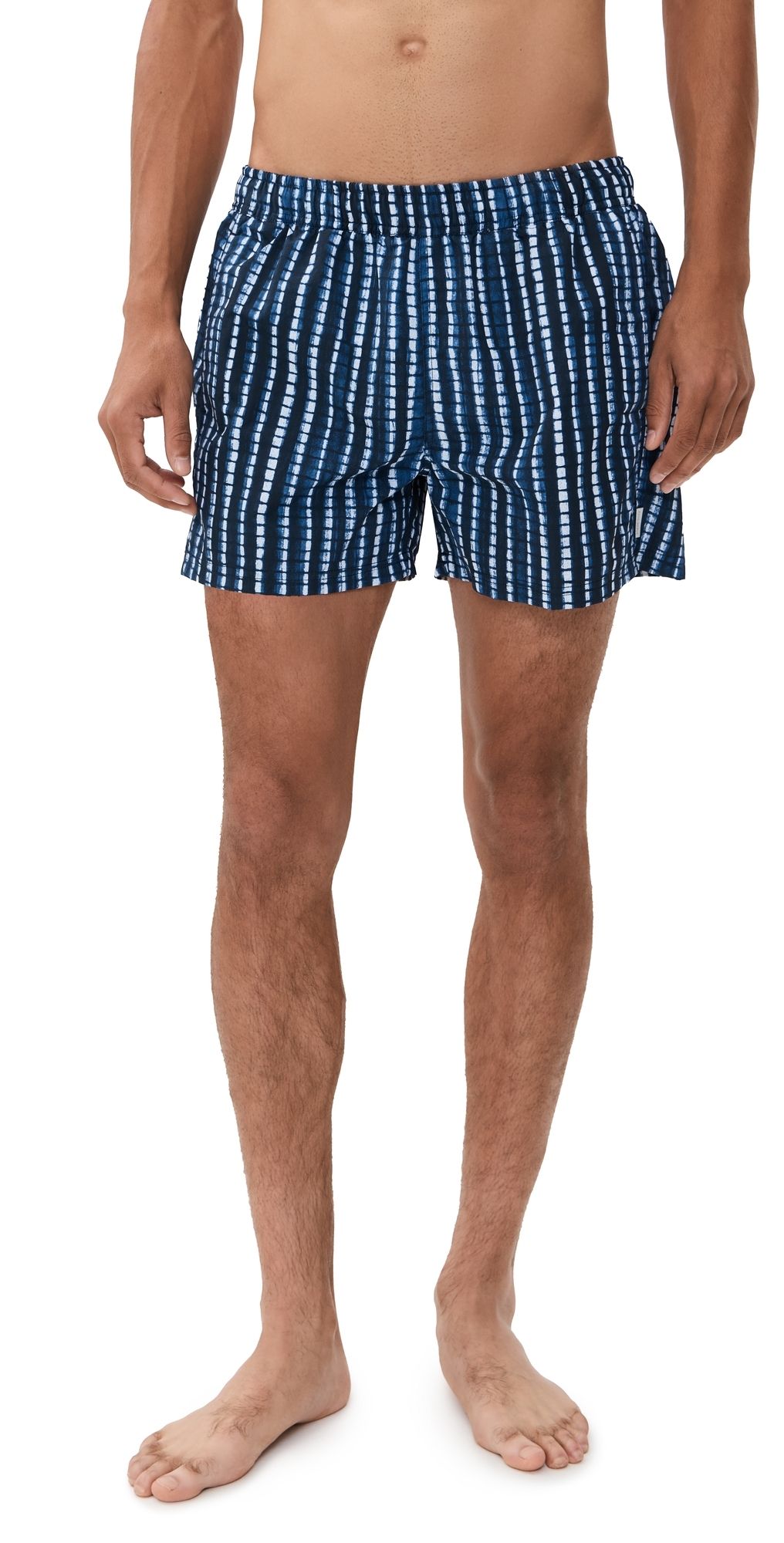 AUTO-REPLY Printed Sebastian Swim Trunks 4 Lapis/Bright Blue S