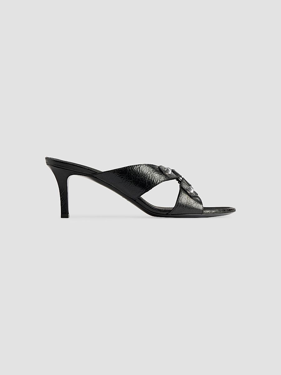 Balenciaga Women's City Sandals - Black - Size 11