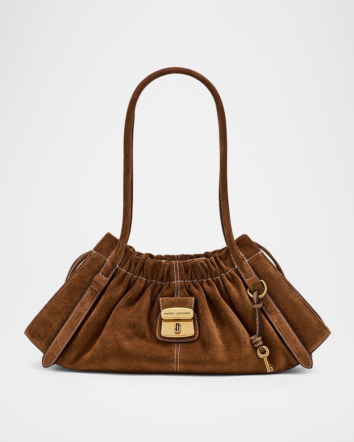 The Suede Cristina Satchel Shoulder Bag