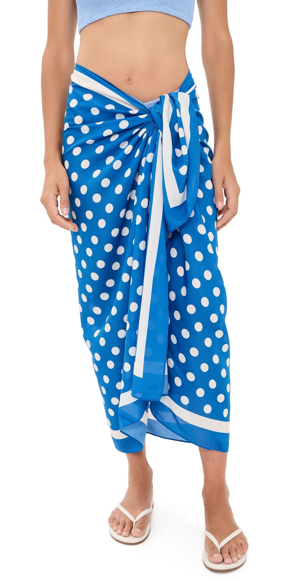 Solid & Striped The Long Pareo Olympian Blue One Size