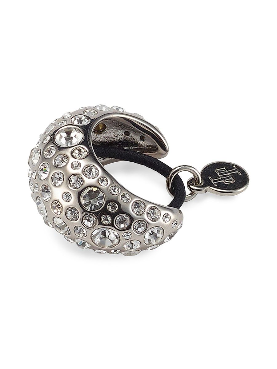 Women's Mini Dome CrystalPavéPony Cuff - Silver