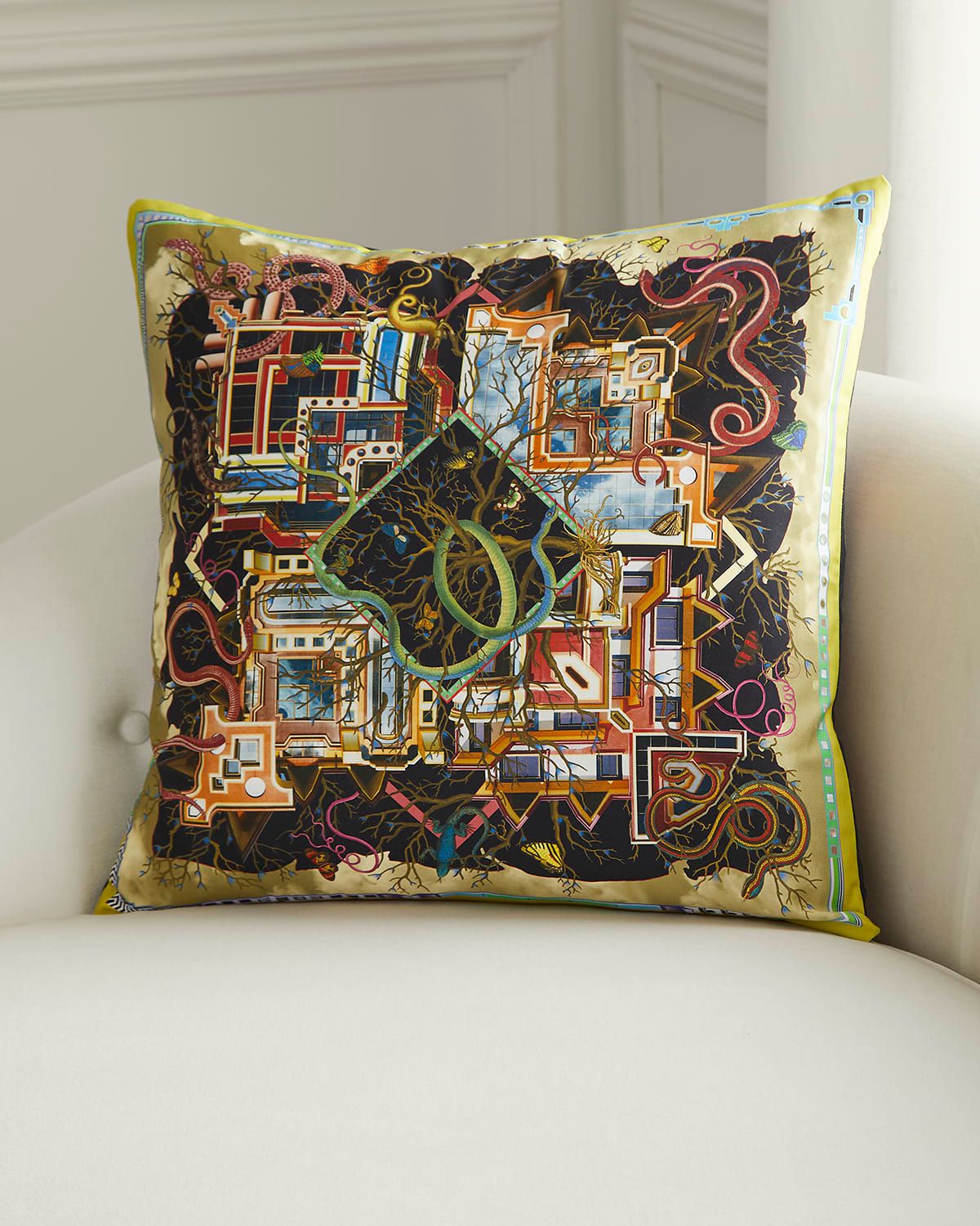 Archeologie Mosaique Cushion